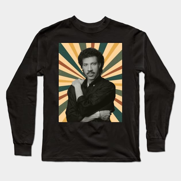 Lionel Richie Long Sleeve T-Shirt by KoplakStories